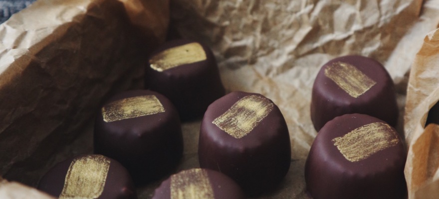 Nut-free Marzipan Chocolates